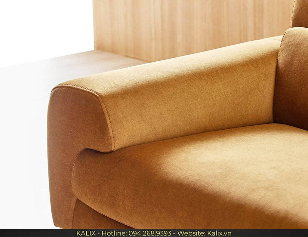Sofa HUDSON - Sofa văng nỉ 2 chỗ tựa gật gù KALIX