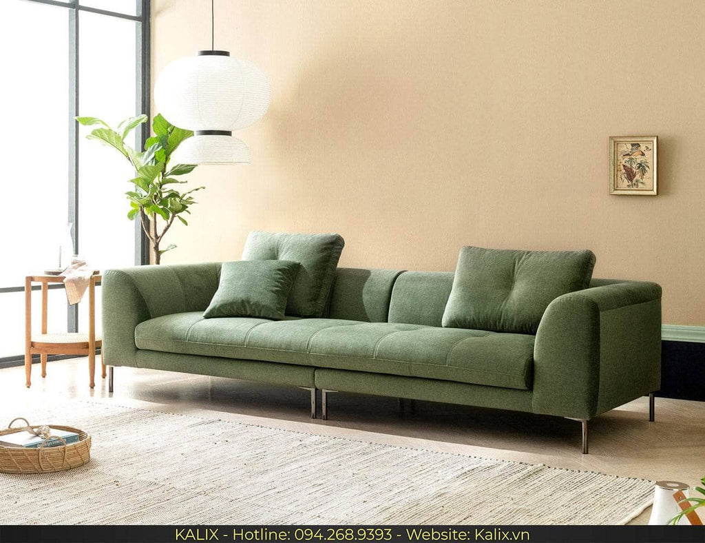 Sofa LUNA - Sofa văng nỉ KALIX