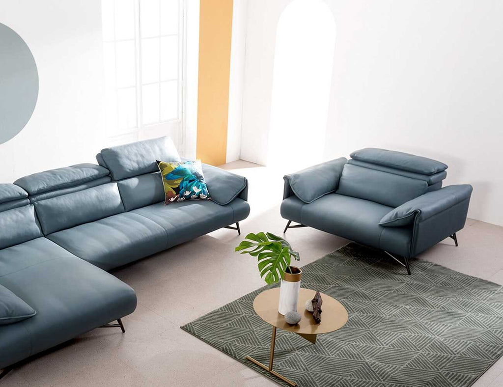 Sofa đơn da sang trọng và thanh lịch SARAY 2