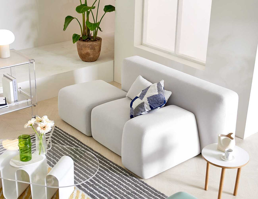 Sofa đơn nỉ hiện đại và thanh lịch TARYN 4