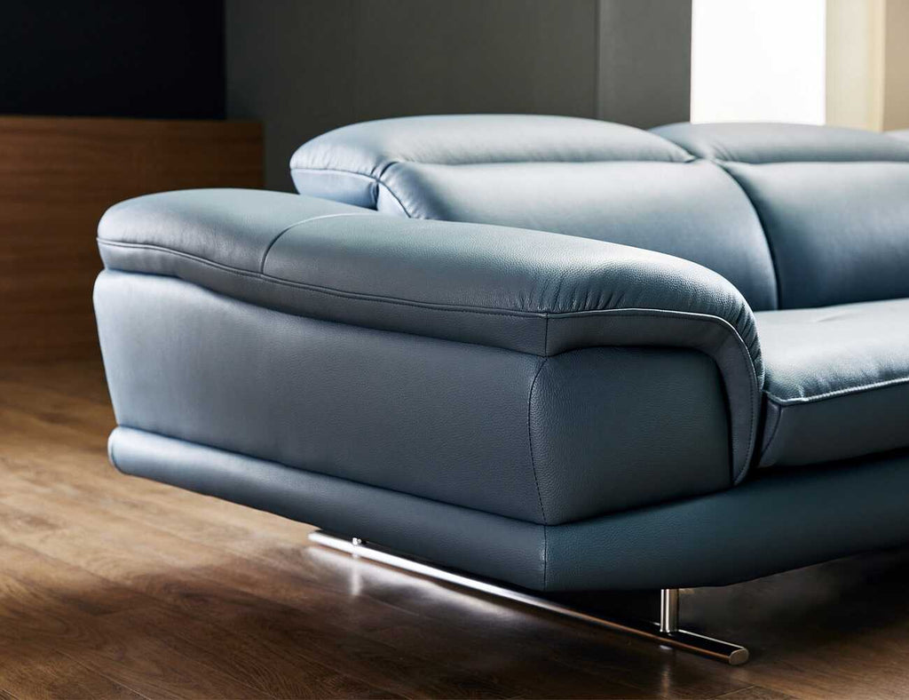 Sofa góc da 3 chỗ tựa gật gù KISSY - 03