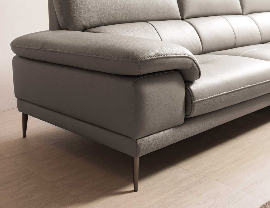 Sofa góc da 3 chỗ tựa liền - VANESSOTA - 25