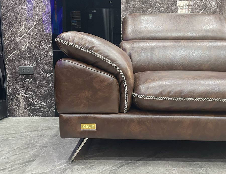 Sofa góc da tựa gật gù - TOSCANA - 11