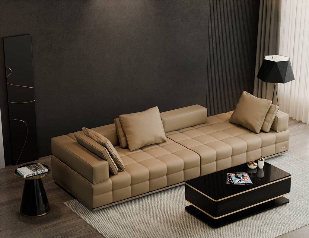 Sofa góc nỉ tựa gối - Heaven - Kalix - 04