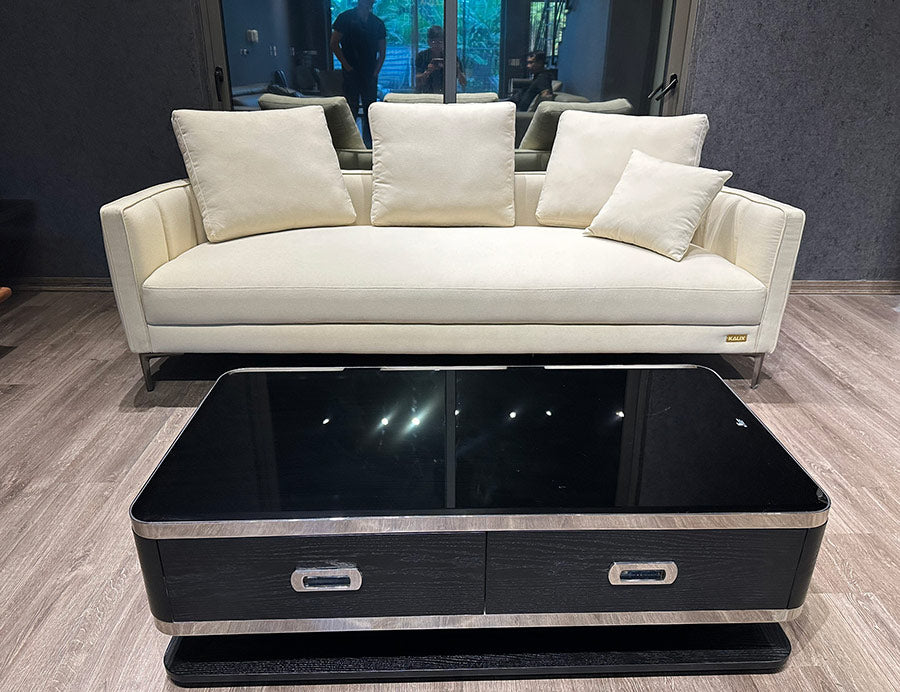 Sofa văng nỉ tựa vòng cung - MOLLIS - 02