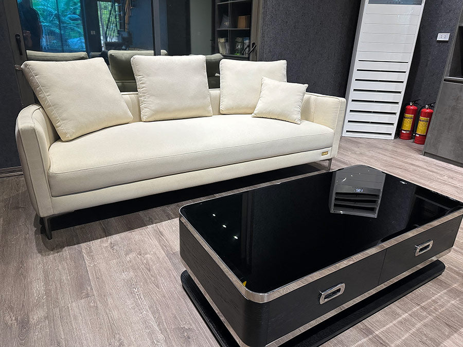 Sofa văng nỉ tựa vòng cung - MOLLIS - 01