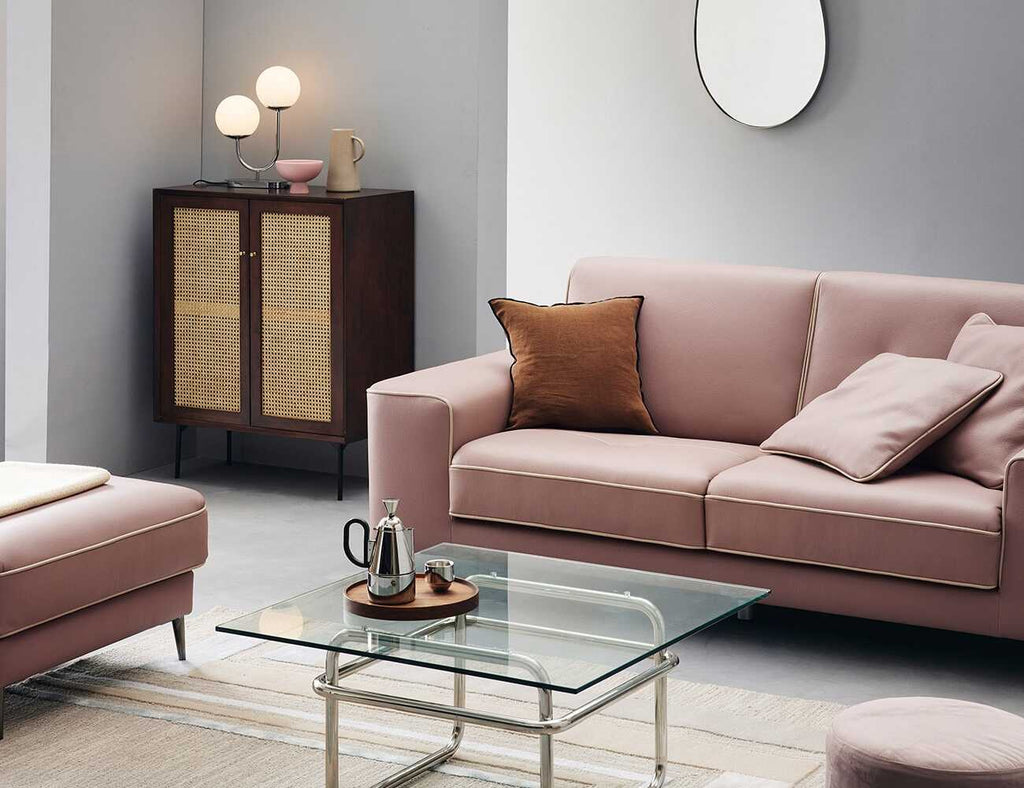 Sofa văng da 2 chỗ Hollis 5