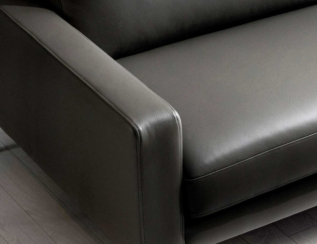 Sofa văng da 2 chỗ tựa liền MARTHA - 04