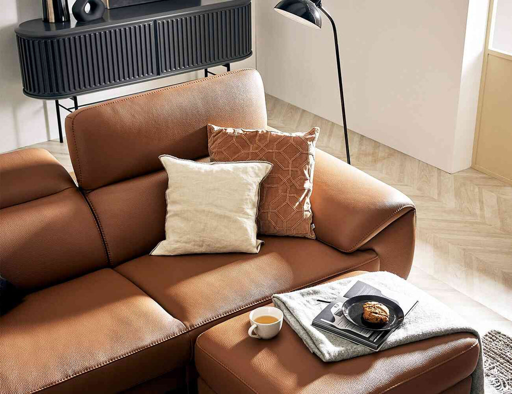 Sofa văng da 2 chỗ tựa gật gù LENA - 04