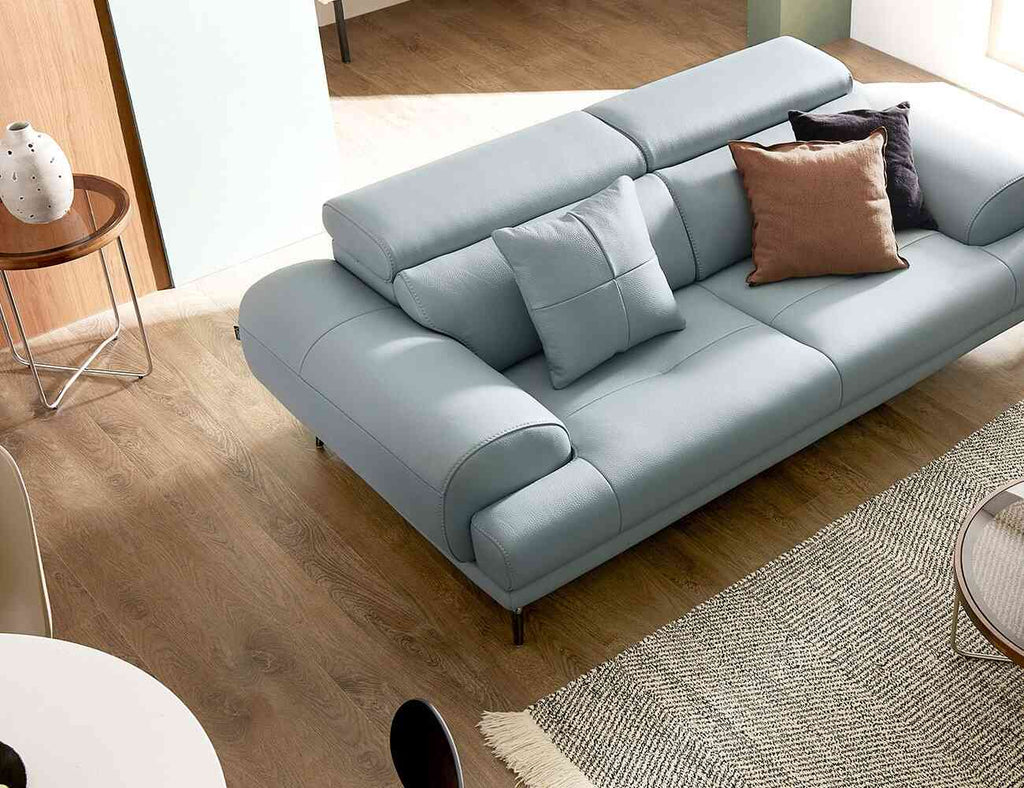 Sofa văng da 2 chỗ tựa gật gù LEYTON - 03