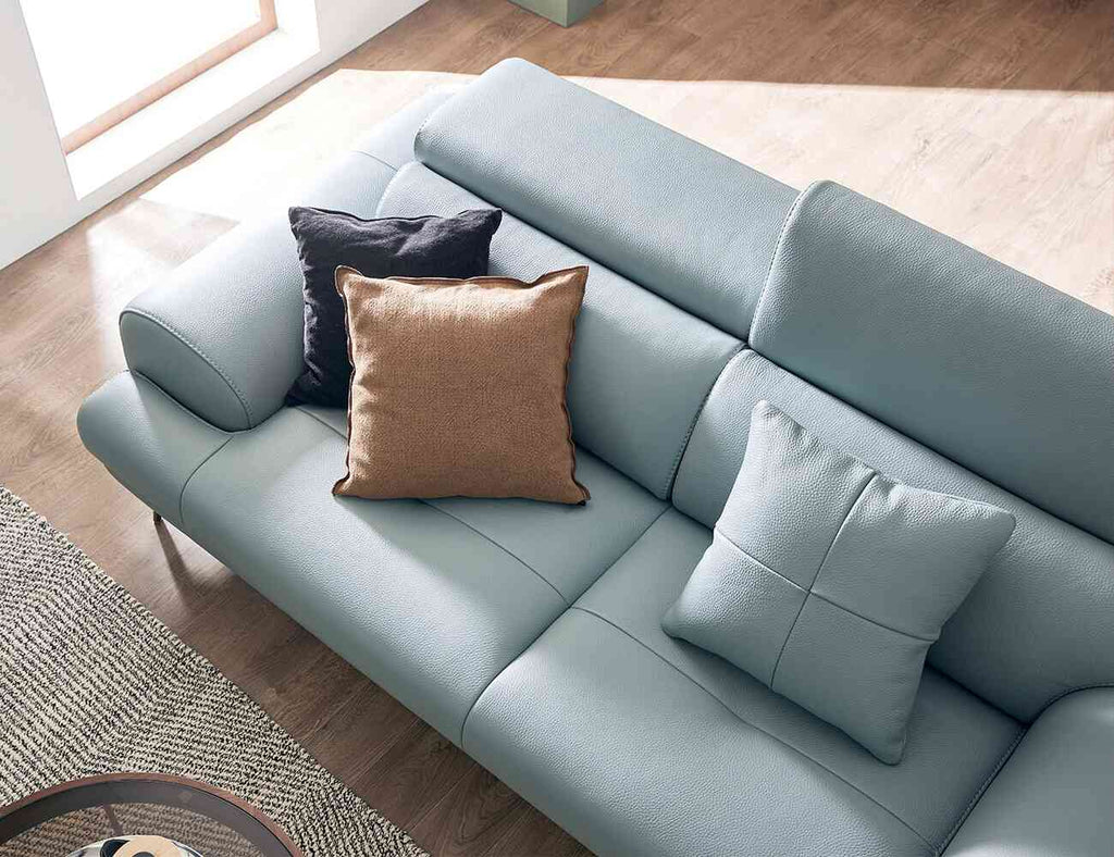 Sofa văng da 2 chỗ tựa gật gù LEYTON - 04