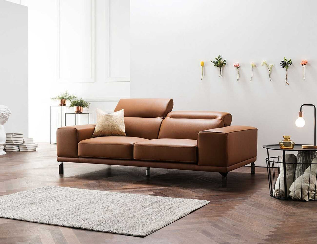 Sofa văng da 2 chỗ tựa gật gù MILANO - 02