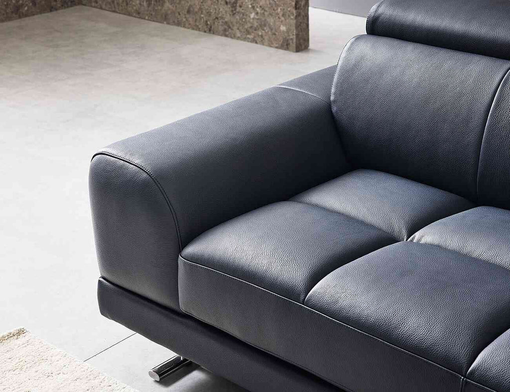 Sofa văng da 2 chỗ tựa gặt gù RESCHELLE - 04