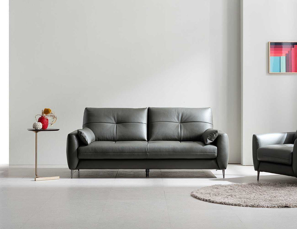 Sofa văng da 2 chỗ tựa liền MELLY - 01