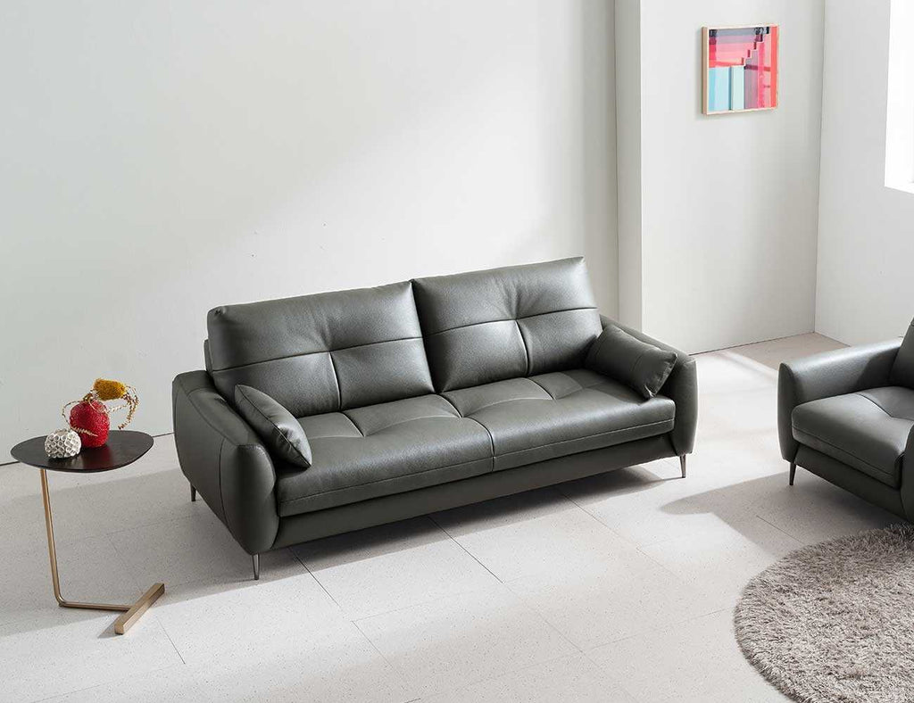 Sofa văng da 2 chỗ tựa liền MELLY - 02