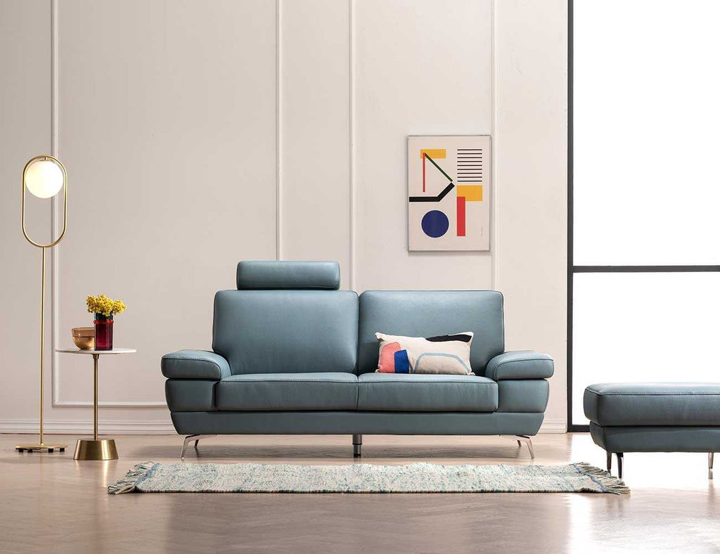 Sofa văng da 2 chỗ tựa liền NEXT - 01