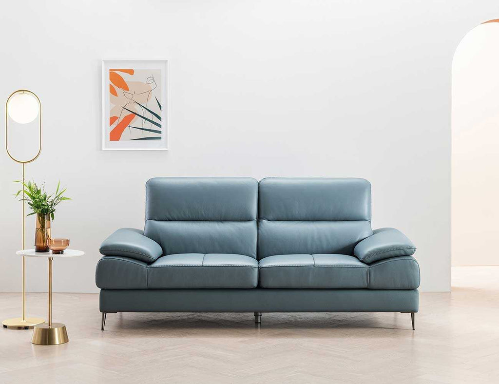 Sofa văng da 2 chỗ tựa liền - VERUP - 19