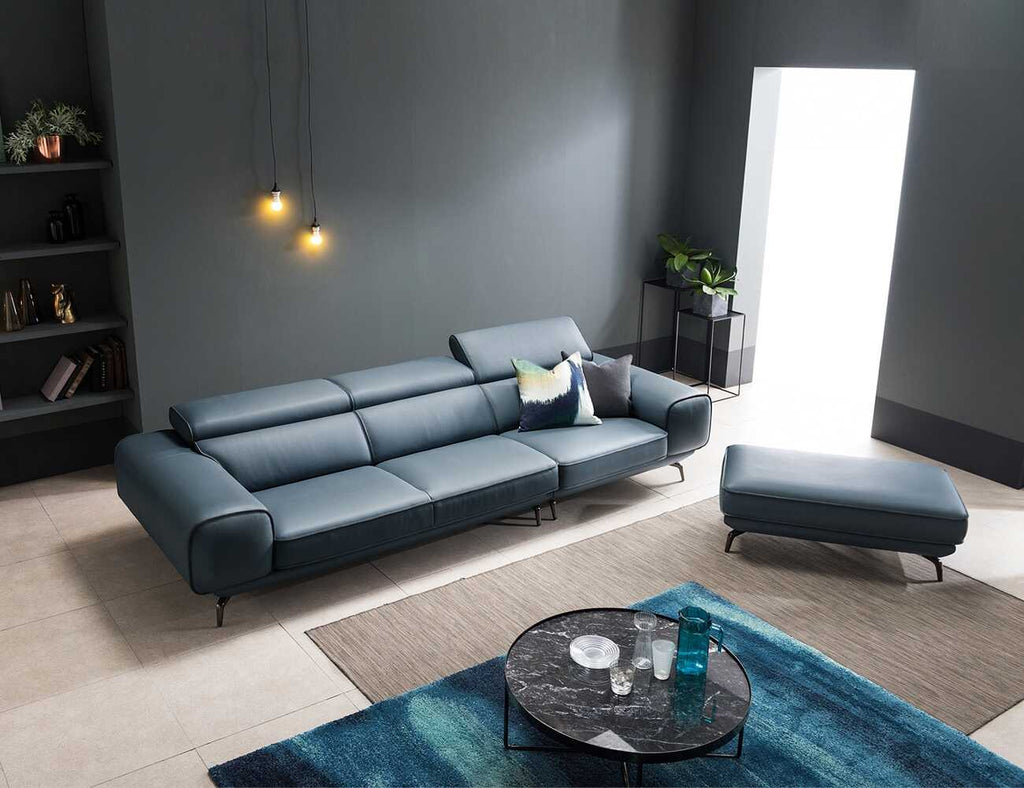 Sofa văng da 3 chỗ tựa gật gù LYNETTE - 02