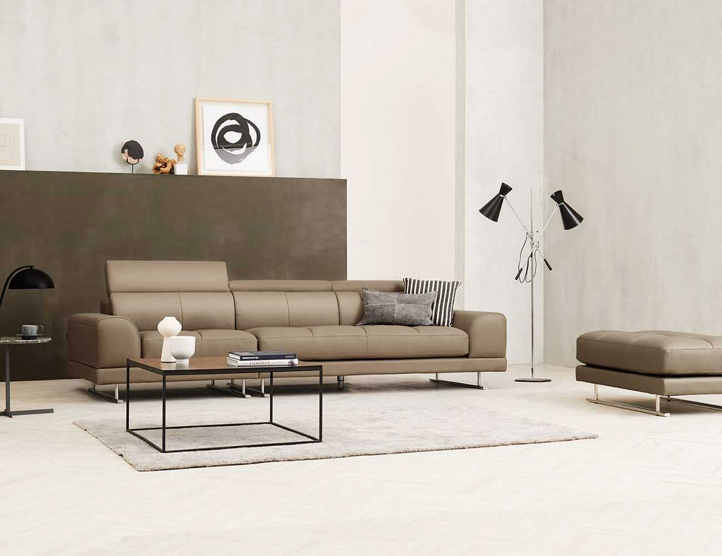 Sofa văng da 3 chỗ tựa gật gù RASCHELLE - 04