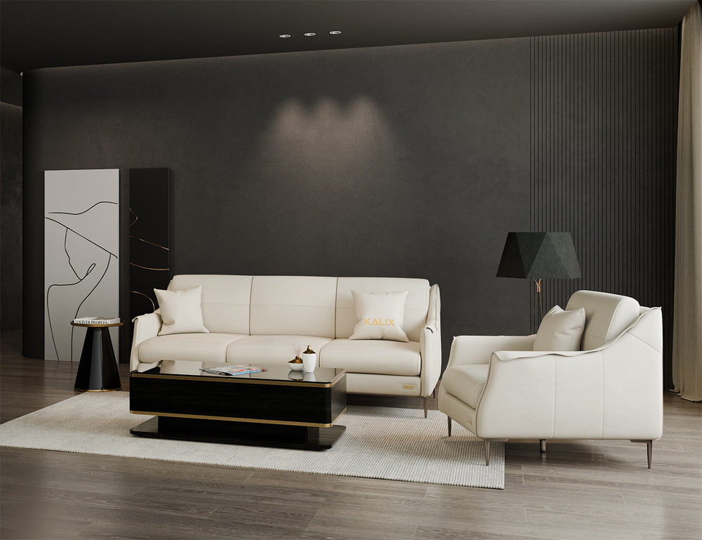 Ghế sofa văng bọc da sang trọng ROSY – KALIX