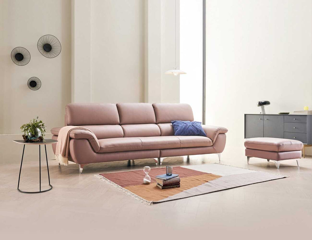 Sofa văng da 3 chỗ tựa liền LOVEA - 01