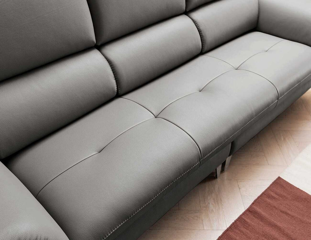 Sofa văng da 3 chỗ tựa liền LOVEA - 09