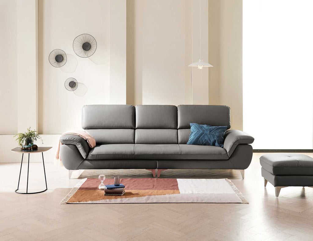 Sofa văng da 3 chỗ tựa liền LOVEA - 07