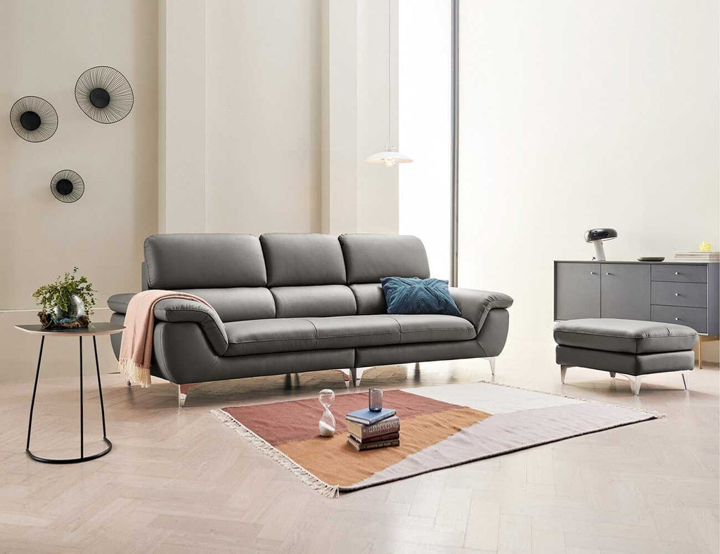 Sofa văng da 3 chỗ tựa liền LOVEA - 06