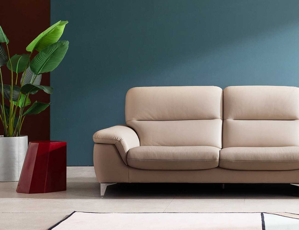 Sofa văng da 3 chỗ tựa liền MUSHA - 03