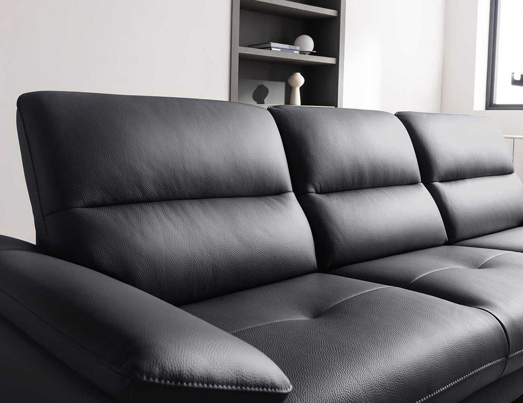 Sofa văng da 3 chỗ tựa liền ROSA - 03