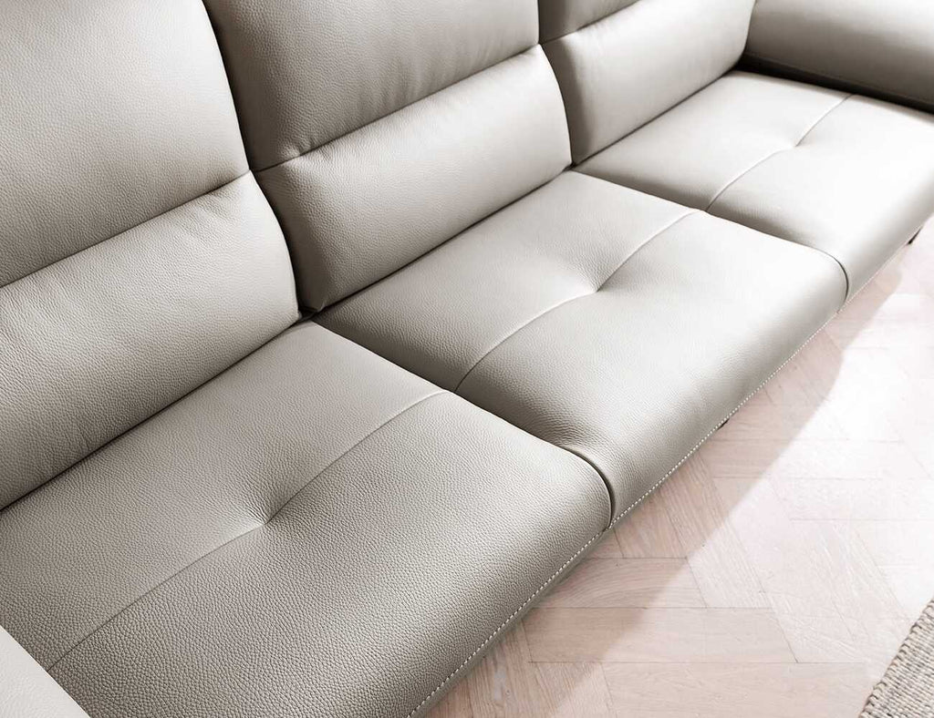 Sofa văng da 3 chỗ tựa liền ROSA - 09