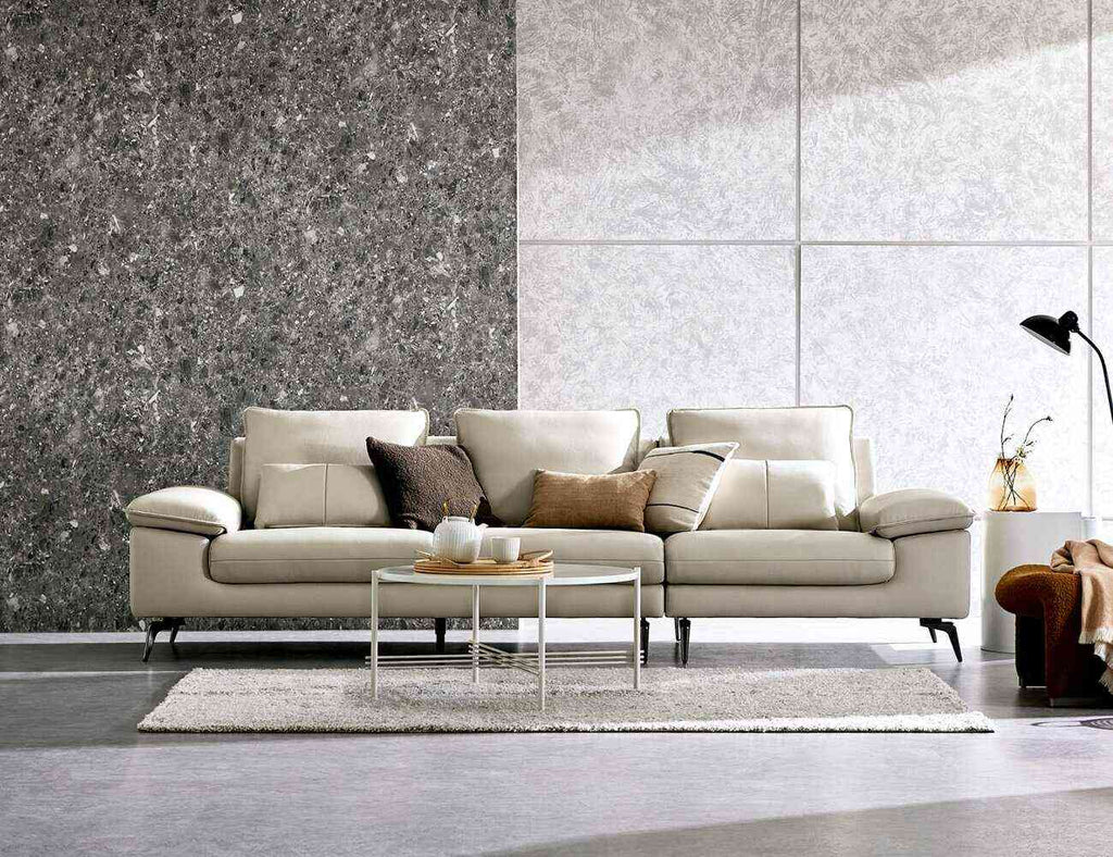 Sofa văng da 3 chỗ tựa liền - TAYCAN - 18