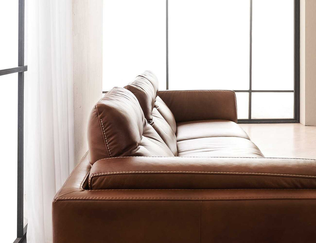 Sofa văng da 3 chỗ tựa liền - WHYME - 18