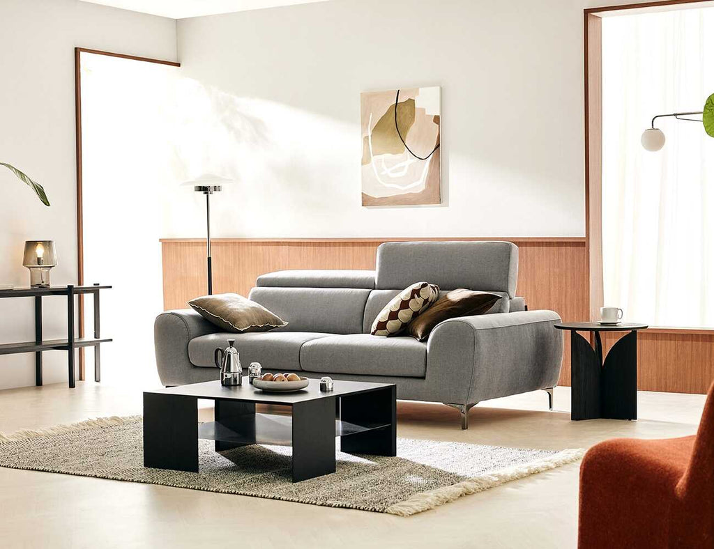 Sofa văng nỉ 2 chỗ tựa gật gù LOTTEPIE - 02