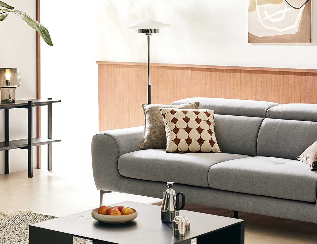 Sofa văng nỉ 2 chỗ tựa gật gù LOTTEPIE - 03