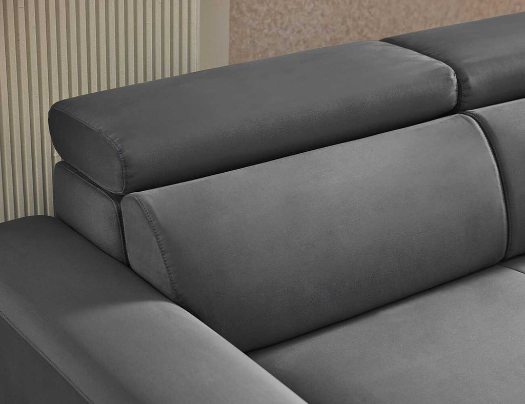 Sofa văng nỉ 2 chỗ tựa gật gù RESCHELLE  - 07