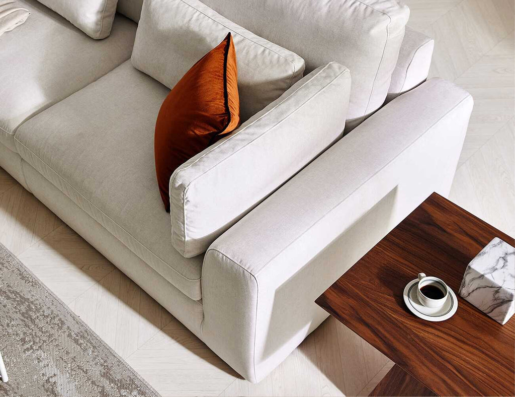 Sofa văng nỉ 2 chỗ tựa liền Humbert 4