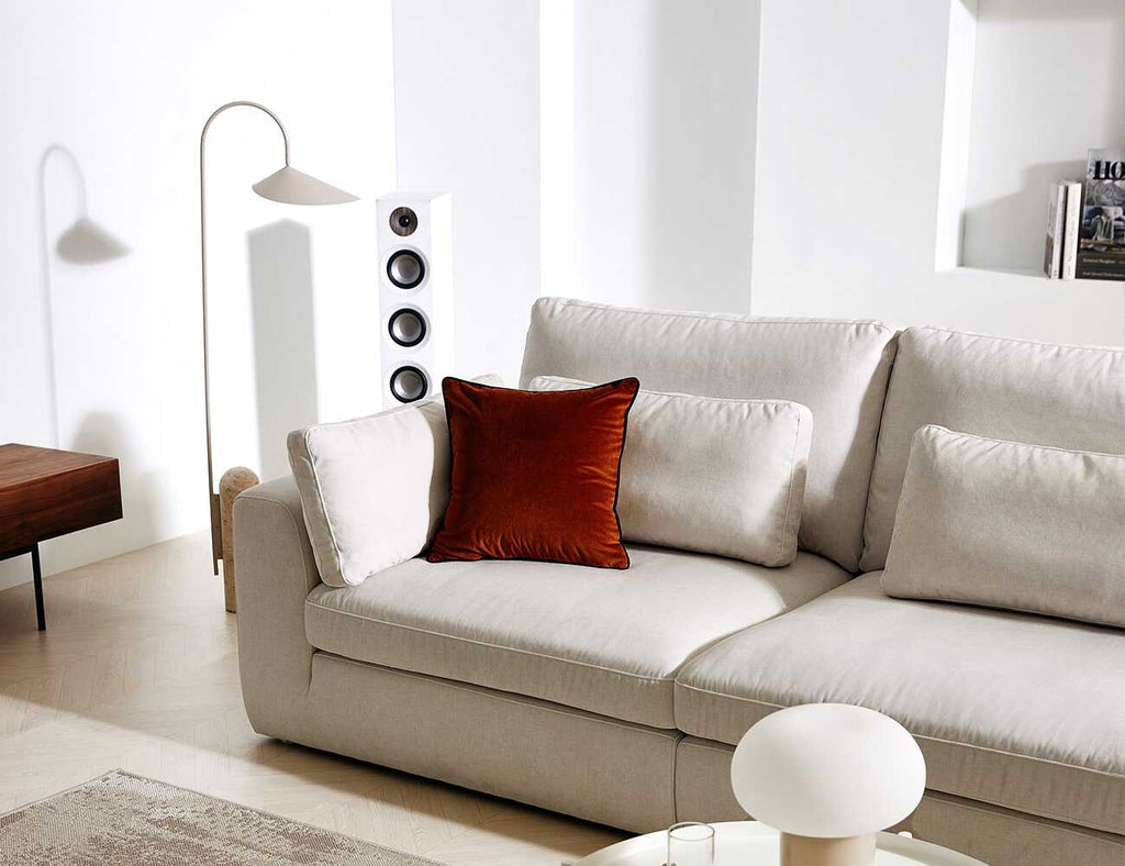 Sofa văng nỉ 2 chỗ tựa liền Humbert 5