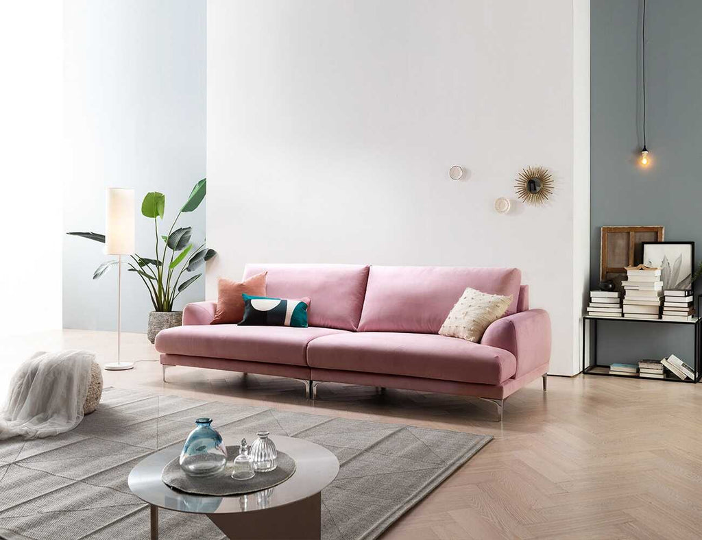 Sofa văng nỉ 2 chỗ tựa liền LOLLY - 02