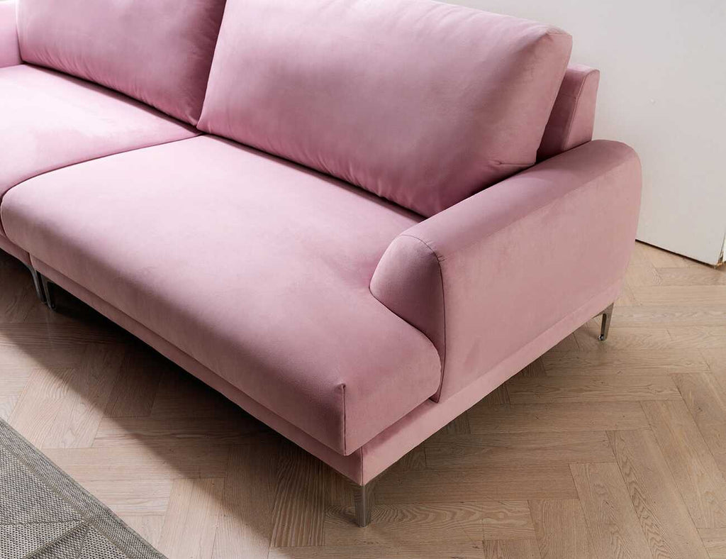 Sofa văng nỉ 2 chỗ tựa liền LOLLY - 04