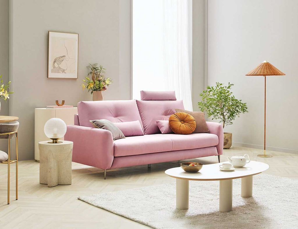 Sofa văng nỉ 2 chỗ tựa liền MELLY - 02