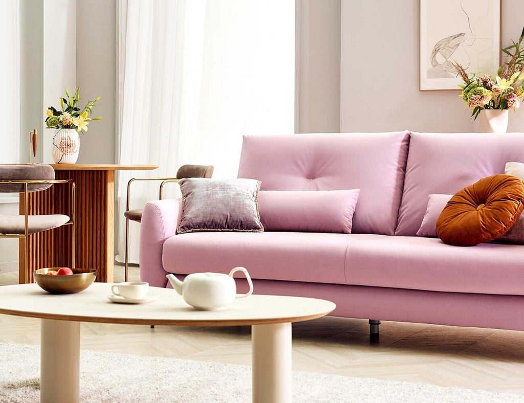 Sofa văng nỉ 2 chỗ tựa liền MELLY - 03