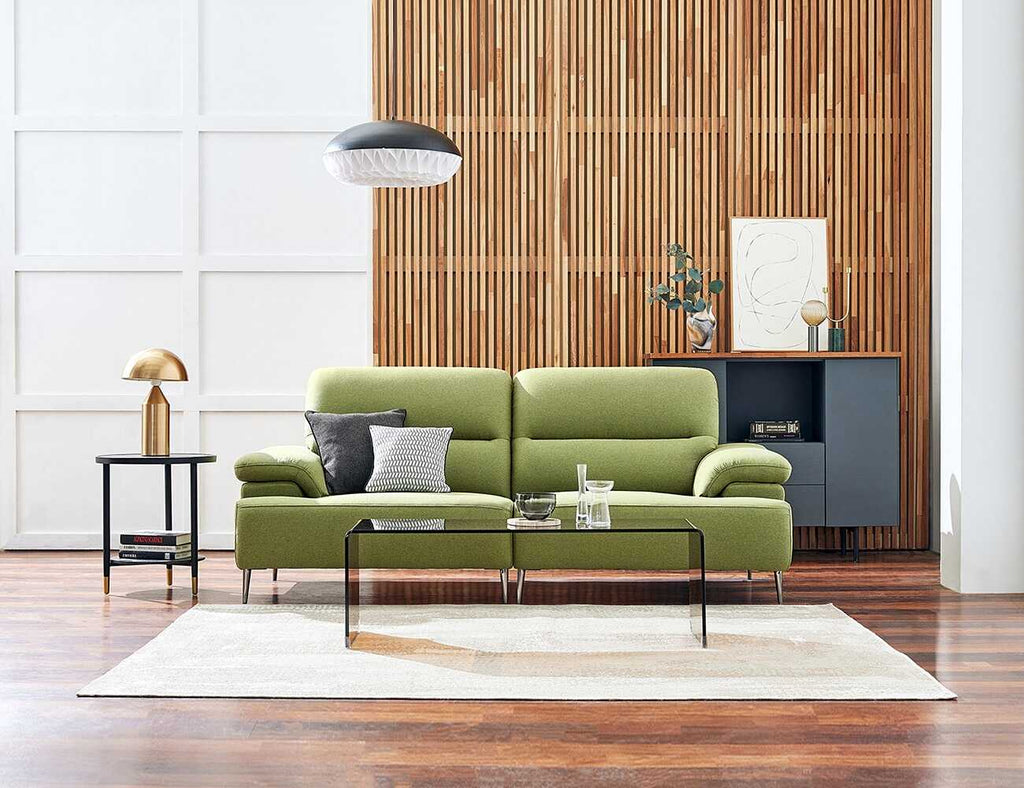 Sofa văng nỉ 2 chỗ tựa liền - VESSA - 14