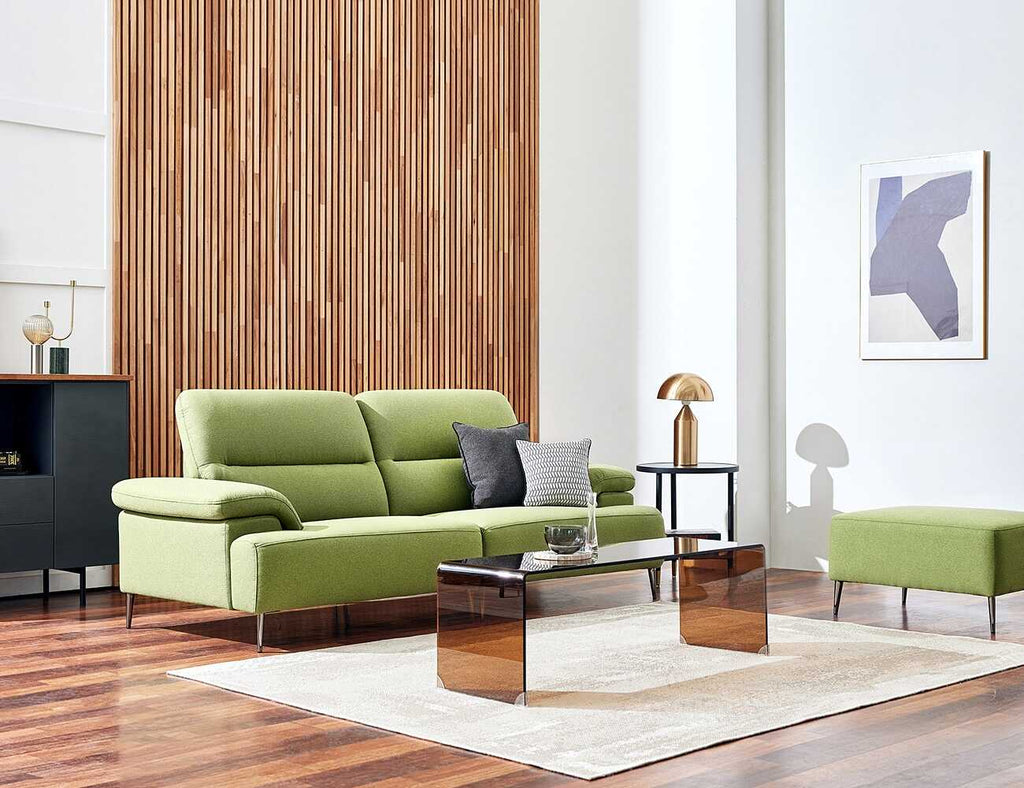 Sofa văng nỉ 2 chỗ tựa liền - VESSA - 15