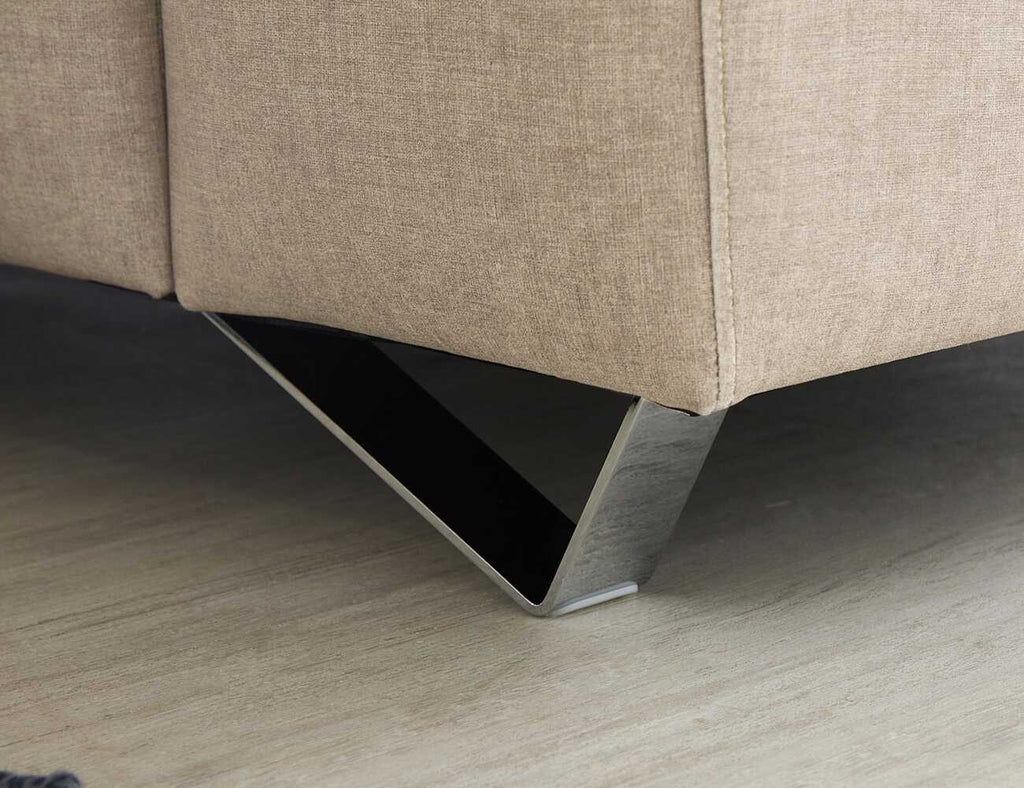 Sofa văng nỉ 3 chỗ tựa gật gù LAMICK - 05