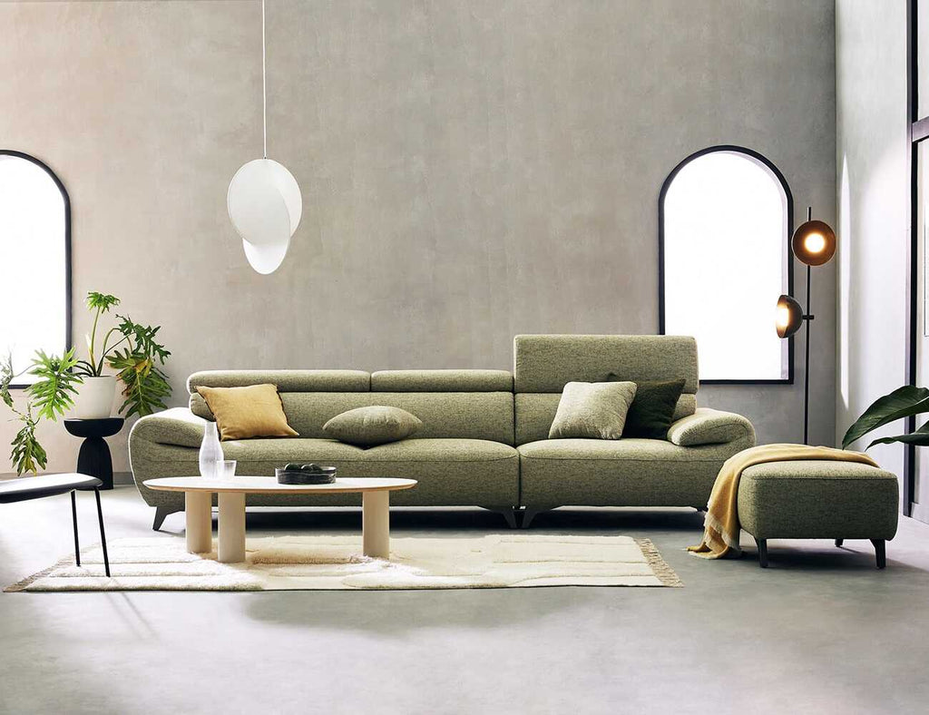 Sofa văng nỉ 3 chỗ tựa gật gù RITA - 01