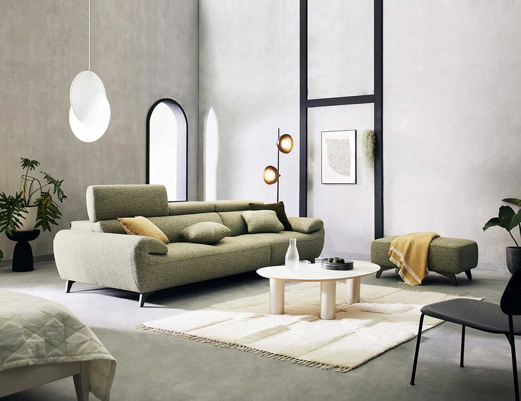 Sofa văng nỉ 3 chỗ tựa gật gù RITA - 02