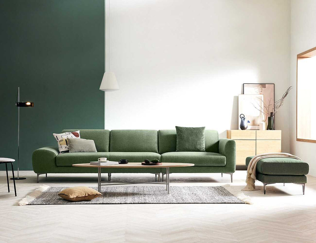 Sofa văng nỉ 3 chỗ tựa liền LORETO - 01