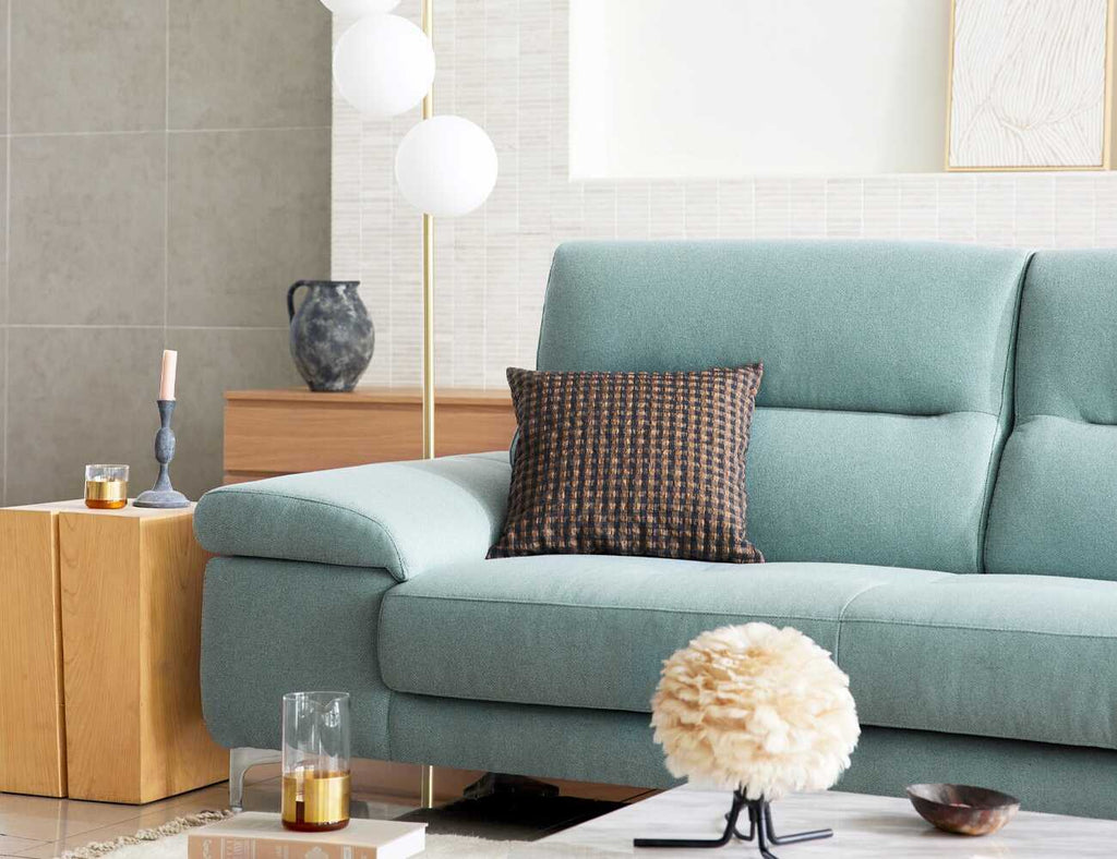 Sofa văng nỉ 3 chỗ tựa liền NEVA - 04