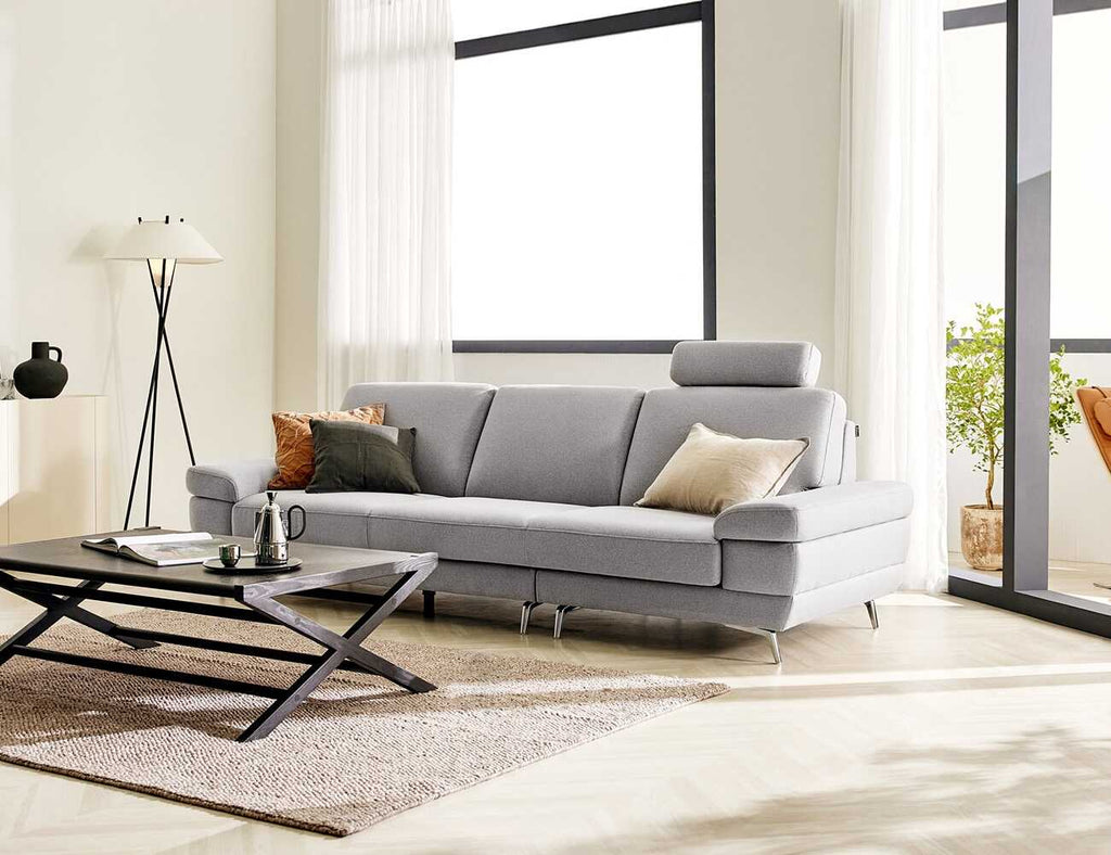 Sofa văng nỉ 3 chỗ tựa liền NEXT - 02